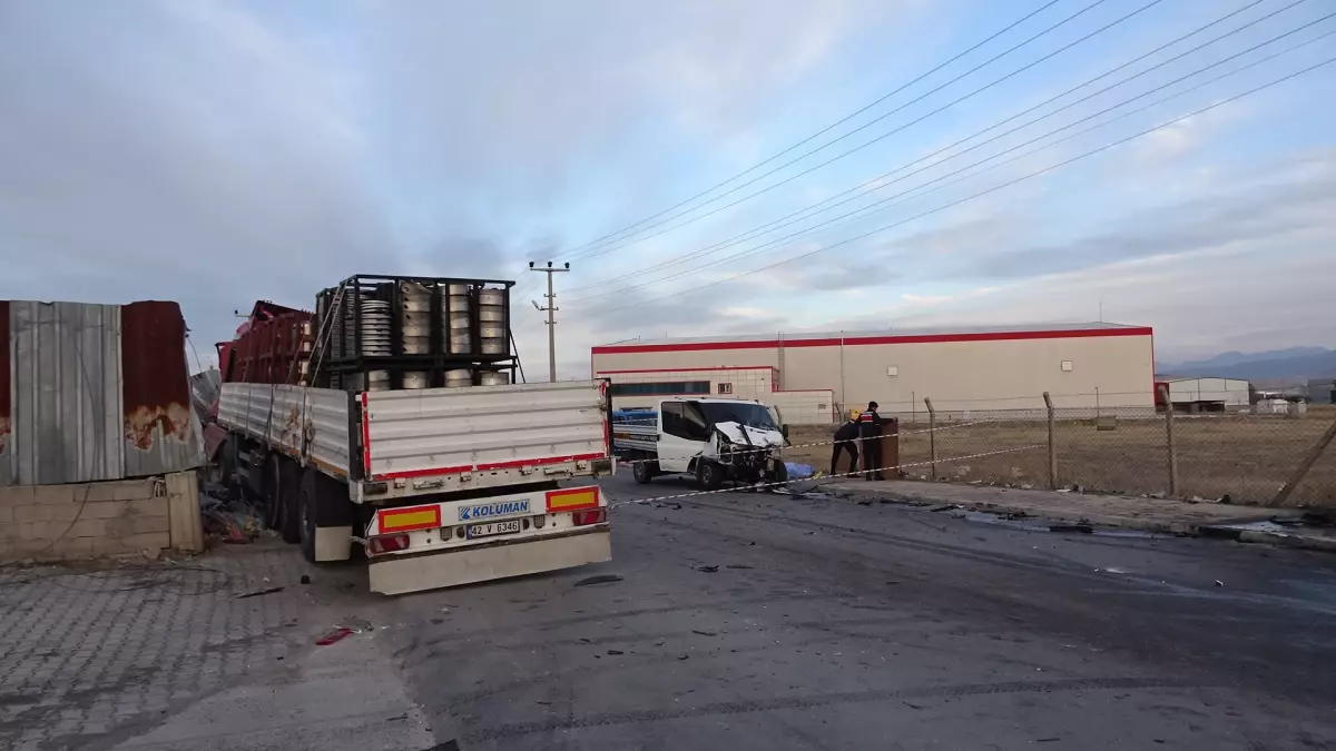 Aksaray’da Kaza: 1 Ölü, 2 Yaralı