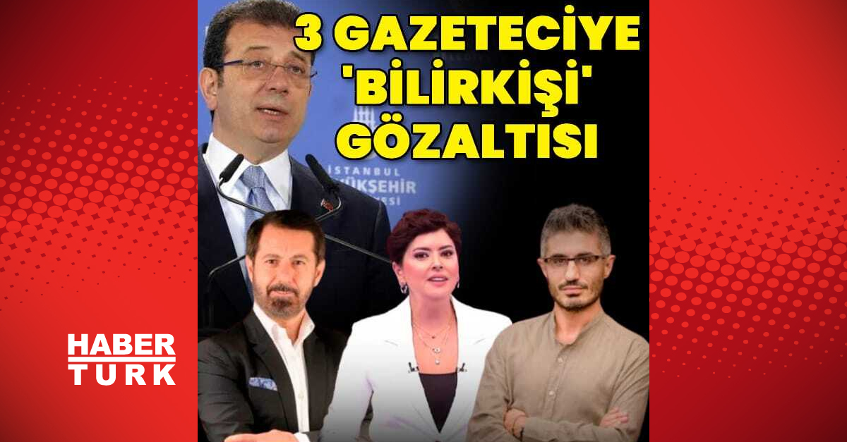Gazeteci Barış Pehlivan, Serhan Asker ve Seda Selek gözaltına alındı